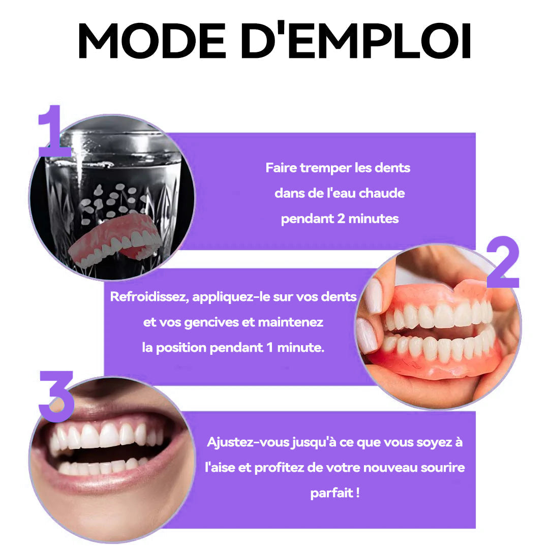 𝐉𝐚𝐬𝐬𝐞𝐞𝐦® Dernières Prothèses Dentaires Premium Confort🎉 (Prothèses haut de gamme, Confortables à Porter - Remise de 70% pour une durée limitée)🔥
