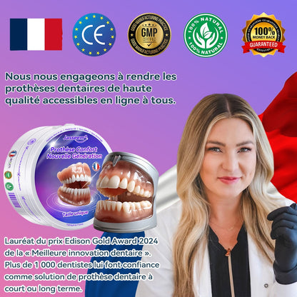 𝐉𝐚𝐬𝐬𝐞𝐞𝐦® Dernières Prothèses Dentaires Premium Confort🎉 (Prothèses haut de gamme, Confortables à Porter - Remise de 70% pour une durée limitée)🔥